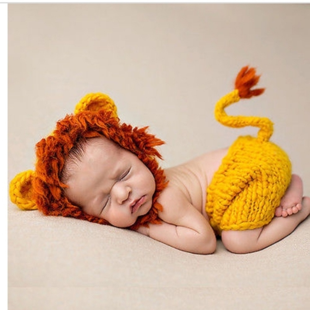 Newborn lion costume